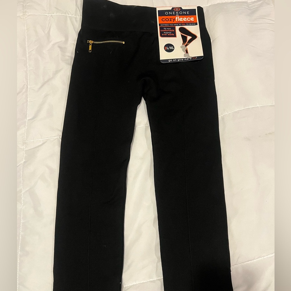 Fleece leggings